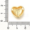 Rack Plating Brass Micro Pave Cubic Zirconia Pendants KK-I722-04G-T-3