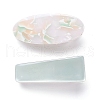 Cellulose Acetate(Resin) and Plasic Alligator Hair Clips PHAR-C008-01A-2