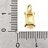 925 Sterling Silver Pave Clear Cubic Zirconia Charms STER-V001-02G-11-3