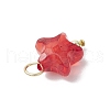 Transparent Acrylic Pendants PALLOY-JF03839-02-5
