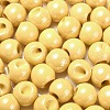 Opaque Acrylic Beads OACR-G012-01J-3