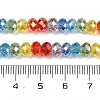 Electroplate Glass Beads Strands EGLA-D300-03-6mm-4