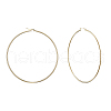 304 Stainless Steel Big Hoop Earrings EJEW-F105-02G-A-2