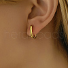 Classic Minimalist Elegant Stainless Steel Hoop Earrings BI8954-2-4
