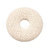 Natural Lava Rock Disc Big Pendants G-M203-12-1