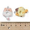 Resin Pendants FIND-K022-03P-3