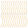HOBBIESAY 60Pcs 3 Style Brass Tube Beads KK-HY0001-90-1