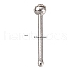 304 Stainless Steel Nose Studs AJEW-D006-3B-3