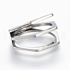 Tarnish Resistant 304 Stainless Steel Wide Band Finger Rings RJEW-E153-02P-17mm-2