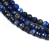 Natural Lapis Lazuli Beads Strands X-G-Z035-A01-02A-3