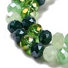 Glass Beads Strands EGLA-A034-M8mm-11-4