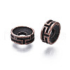 Tibetan Style Spacer Beads TIBEP-S315-46R-NR-3