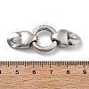 304 Stainless Steel Spring Gate Rings STAS-V008-29P-3