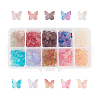 10 Colors Transparent & Frosted Czech Glass Beads KY-CJ0001-20-1