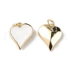 Eco-Friendly Rack Plating Brass Enamel Pendants KK-F848-02G-06-1