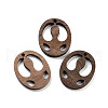 Walnut Wood Pendants FIND-Z050-09E-1
