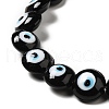 Handmade Evil Eye Lampwork Beads Strands LAMP-E030-03B-3