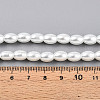 Baking Painted Pearlized Glass Pearl Bead Strands HY-T002-01A-01-4