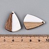 Resin & Walnut Wood Pendants RESI-T057-34M-5