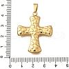 304 Stainless Steel Pendants BJEW-H200-27G-02-3