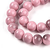 Baking Painted Glass Beads Strands DGLA-N013-10mm-09-3