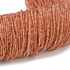 Natural Sunstone Beads Strands G-RM250101-A17-2