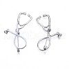 Stethoscope Enamel Pin JEWB-N007-102-2