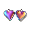 Ion Plating(IP) 304 Stainless Steel Pendants STAS-H212-35MC-1