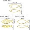 Easter Theme SUPERFINDINGS 6Pcs 6 Styles Waterproof PVC Adhesive Sticker Car Stickers DIY-FH0002-44-4