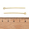 Brass Eye Pins KK-XCP0002-10G-3