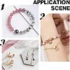 Unicraftale 12pcs 2 Colors 304 Stainless Steel Bead Frames STAS-UN0023-58-5