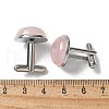 304 Stainless Steel Cuff Buttons G-C185-02P-36-3