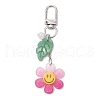 Acrylic Flower Pendant Decorations HJEW-JM02512-2
