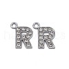 Alloy Pendants ALRI-N039-001R-RS-2