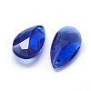 Faceted Glass Pendants GLAA-F069-L-A22-2