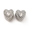 Rack Plating Alloy Crystal Rhinestone European Beads PALLOY-P289-41P-2