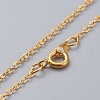 Pendant Necklaces and Ear Studs Jewelry Sets SJEW-JS01064-02-5