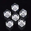 Transparent Acrylic Beads TACR-R146-015A-1