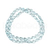 Transparent Glass Beads Strands GLAA-H038-03C-2