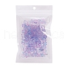 Two Tone Transparent Spray Painted Acrylic Bead X-ACRP-T005-26-9