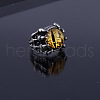 Alloy Finger Rings FS-WGCBB3A-04-1