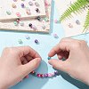 300Pcs 12 Colors ABS Plastic Bead KY-CJ0001-68-3
