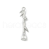 Brass Micro Pave Cubic Zirconia Pendants KK-M326-13B-P-1