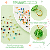 114Pcs 19 Colors Glass Charms PALLOY-PH01699-4