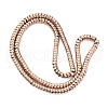 Electroplated Non-magnetic Hematite Beads Strands G-P571-E01-01-2