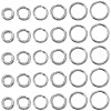 SOFPLATE 600Pcs 6 Styles 304 Stainless Steel Jump Rings STAS-SP0001-69-1
