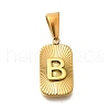 304 Stainless Steel Pendants STAS-S161-01B-G-1
