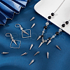 Beebeecraft 50Pcs 303 Stainless Steel Pendants STAS-BBC0005-75-4