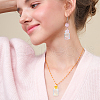 AHADERMAKER 36Pcs 6 Colors Luminous Plastic Pendants KY-GA0001-22-5