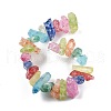 Natural Dyed Quartz Pointed Stick Beads Strands G-G791-15-01-4